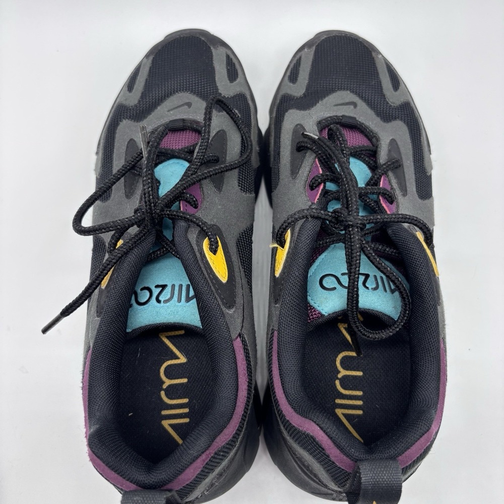 Size 8.5 Nike Air Max 200 Bordeaux 2019 AQ2568-001 Teal Purple Yellow‎ Black